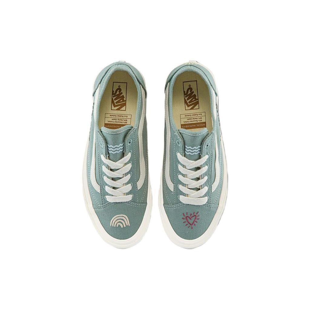 Vans Old Skool Tapered Low Top Skate Shoes Unisex sneaker Green VN0A54F4AST
