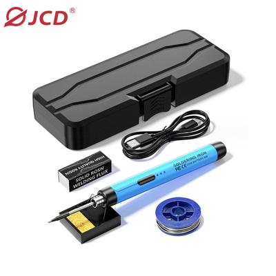 USB Soldering Iron Mini Small Soldering Iron Set Portable Household type-C Interface 800mAh Battery Adjustable Temperature