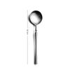 Abay Kleiner Taille 304 Edelstahl Runde Dessertlöffel Set