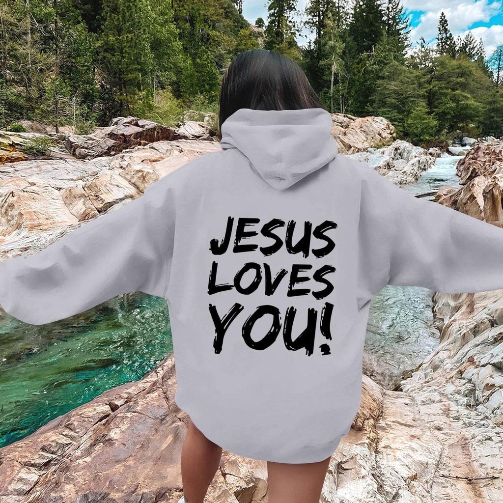 Women's Casual Fashion Outfit Sweatsuit Printed Long Sleeved Casual Hooded Sweatshirt