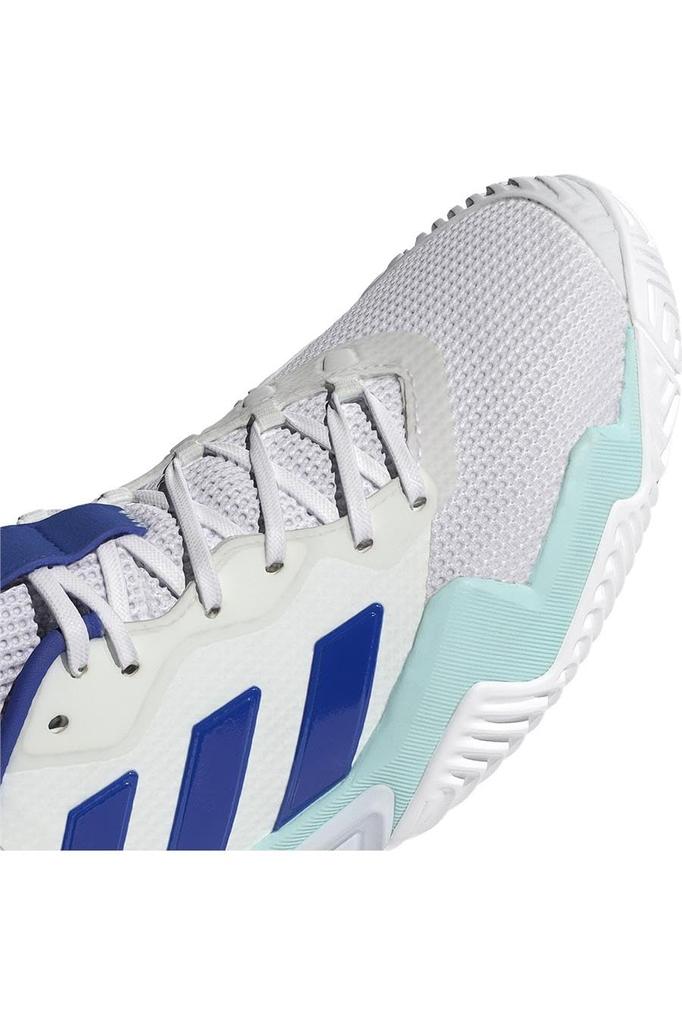 Tennis Shoes Barricade 13 Tennis LZR24 Footwear Aqua Cm [Adidas] White/Lucid Blue/Semi-Flash (IF9129) 25.5