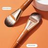 Artificial fiber Liquid Foundation Brush Tongue Shape Cosmetic Brushes Ultra-thin Makeup Brush