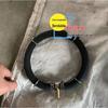 Microporous Nanotube Aeration Disc and Pipe Connector for Aquaculture Oxygenation