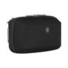 VICTORINOX Werks Traveler Kompakte Kulturtasche 3L Fassungsvermögen mit Reißverschluss-Reisebeutel Perfekt für Geschäftsreisen oder als Schwarze 7.0 Tasche/Beutel/Zusatztasche,