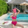 Candy Color Bikini Swimsuit Set 2024 - Enhances Small Chest, Simple & Advanced Two-Piece Swimwear for Women