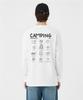 BEMIGHTY Camping List Ribbed Long Sleeve T-Shirt [Black]