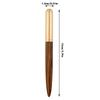 High Quality Sandalwood Fountain Pen Fine Nib Calligraphy Pens Writing Wooden Metal School Office Writing Ink Pens Nib Stationery Gifts Supplies