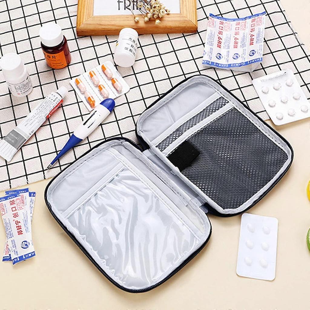 Mini Medical Bag, 2 Pcs Portable First Aid Kit First Aid Kit Empty First Aid Kit For Work, School, Outdoor Camping, Hiking, Backpacking And Walking