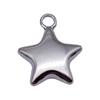 Five-Pointed Star Charms Multi Color Alloy Plain Pendants For Celestial Themed Jewelry