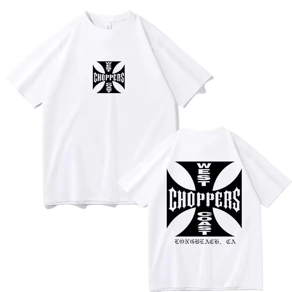 Nuova 2026 Classics West Coast Choppers Maglietta Grafica Vintage Cotone Girocollo Casual Vestibilità Regolare Unisex Maglietta Top Estivo