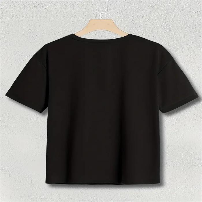 Spot Women's Summer T-Shirt Printed Fashion Casual Cute Short Sleeve Women's Eye Printed Short Sleeve T-Shirt