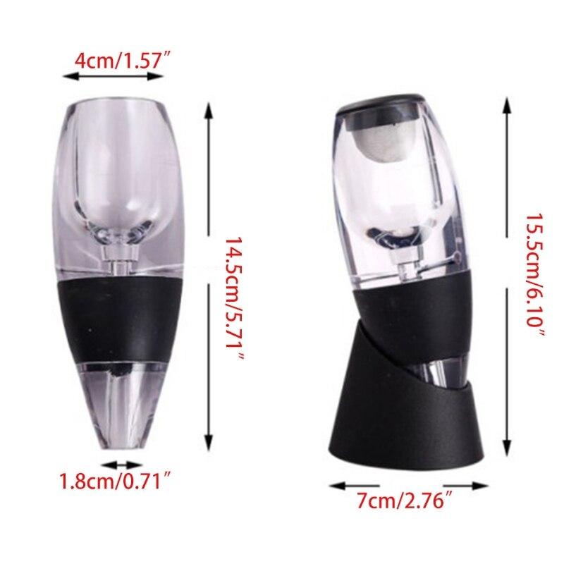 Premium Wine Stoppers Portable Wine Air Decanter Wine Perfectly Aerate Any Wine Dropship