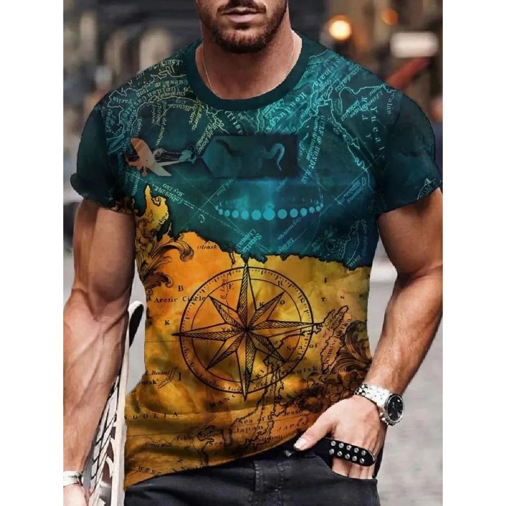 Casual Versatile Men s Top Fashion Simple Short Sleeve Daily Comfort T-Shirts Men’s XS