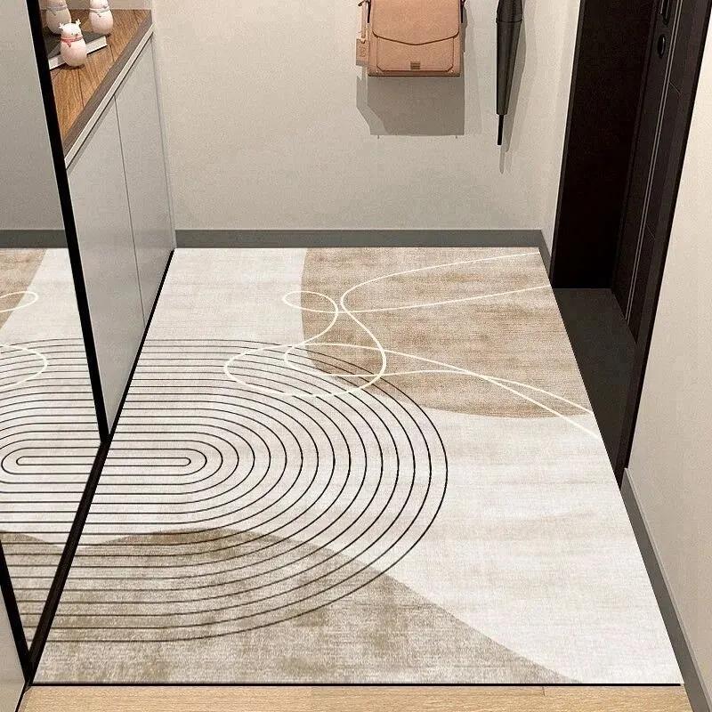 Alfombras Grandes Suaves para Sala de Estar Dormitorio Alfombra Antideslizante Decoración del Hogar Felpudo para Cocina Pasillo