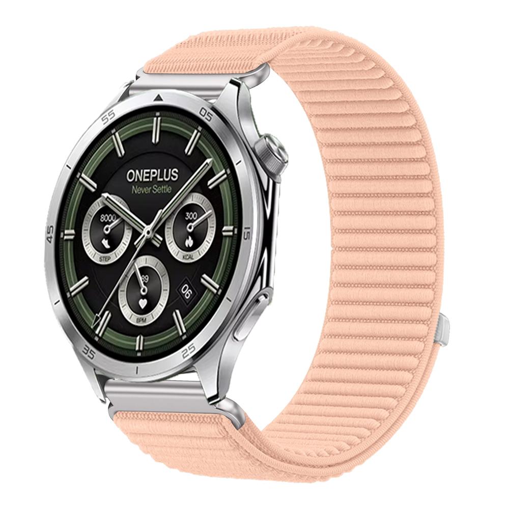 Cinturino in Nylon Ondulato da 18 mm 20 mm 22 mm per Oneplus Watch 3 43 mm 46 mm/Lite/2/2R Braccialetto Sportivo per OPPO Watch S/X2/Huawei GT6 5 4 41 mm