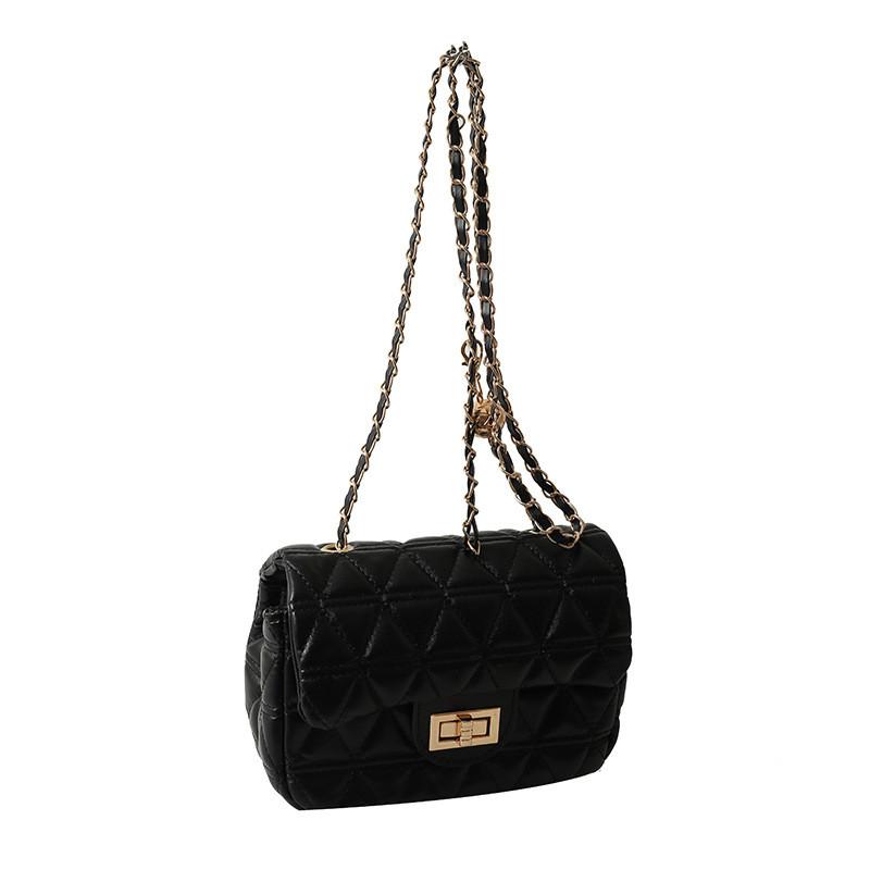 Stylish Small Square Bag Womens New Trendy Spring Summer Chic Quilted Chain Bag