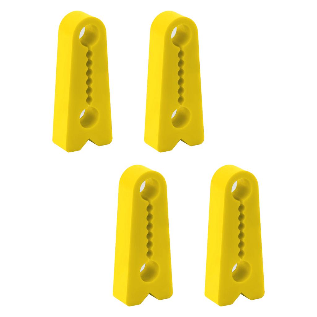 4pcs Damping Seal Pad Car Door Noise Cancelling Silicone Buffer Pads Vibration Dampening Universal Lock Shock Absorbers