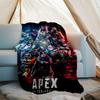 1pc Apex Theme Blanket - Digital Print, Polyester, Cozy for All Seasons, Perfect for Outdoor, and Travel