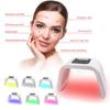 7 Colors LED PDT Phototherapy Mask Phototherapy Lamp Beauty Machine Treat Skin Tighten Facial Removal Acne Anti-Wrinkle 100-220V