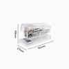 Mini Mini Stapler Transparent Paper Binder Set Office Binding Tools  School Office Supplies