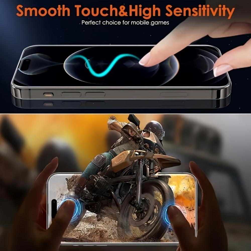 3Pcs Full Cover Hydrogel Film for iPhone 17 16 15 14 Pro Max Air 15 16 Plus Screen Protector for iPhone 13 12 11 Pro Mini XR XS