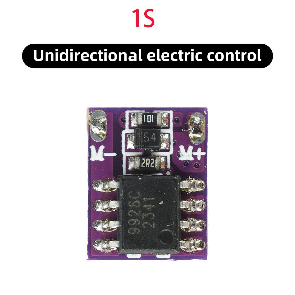 1S 1S 1S LiPo Mini Brushed ESC 7.1A Bidirectional Electronic Speed Controller with Brake Overheat Short Circuit Protection BEC