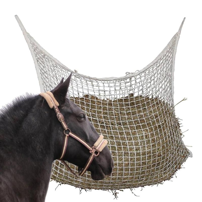 Equine Slow Feeding Feeding Net, Robust Woven Mesh for Reduced Waste and Healthy Horse Diet