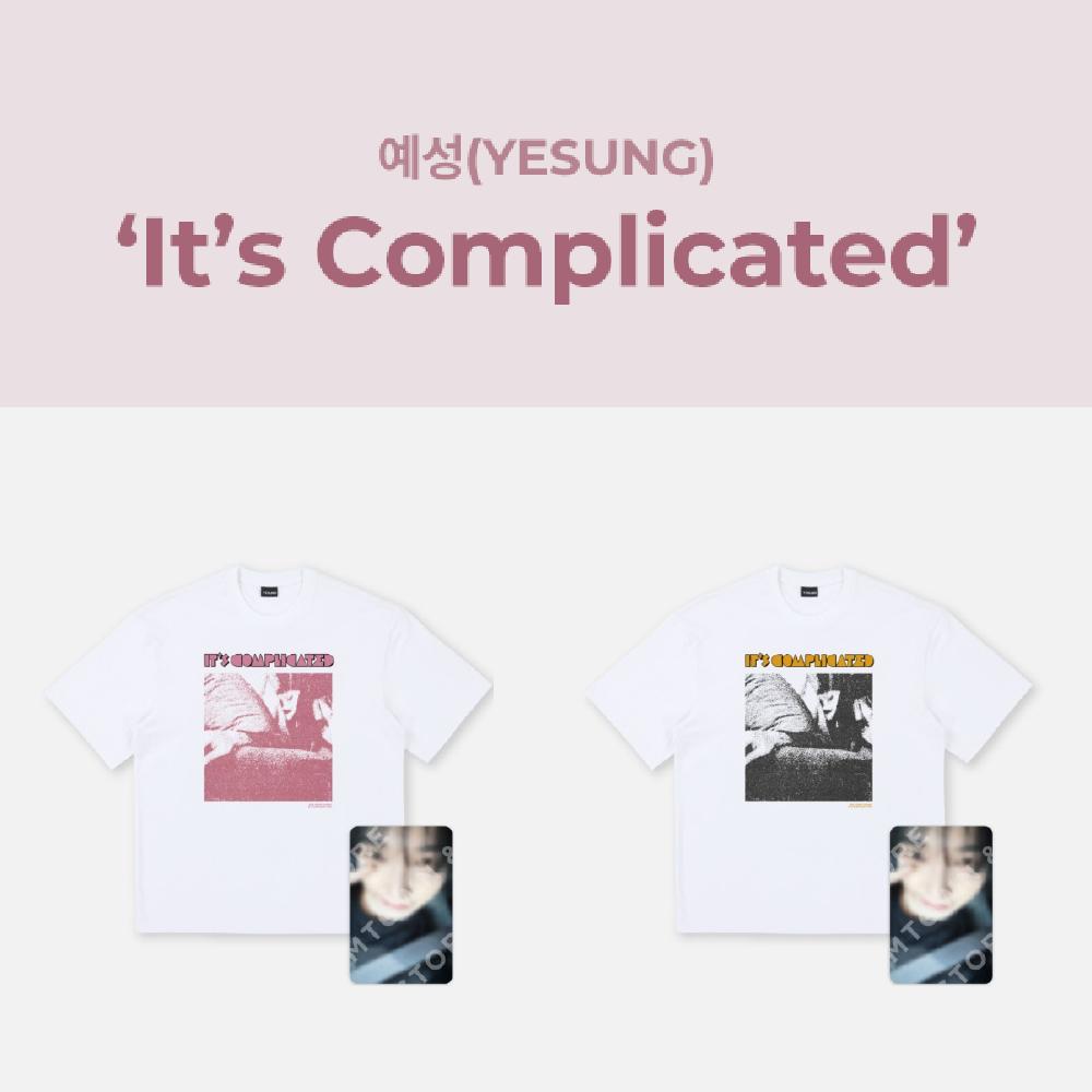

Предварительный заказ набора футболок YESUNG Concert It s Complicated 2025 года Brown ver.