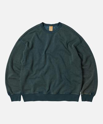 FRIZMWORKS Og Vintage Dyeing Sweatshirt _ Dark Green