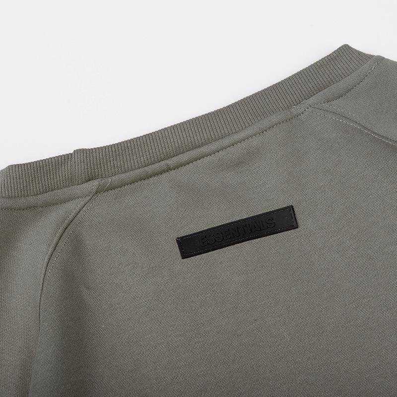 FOG ESSENTIALS Unisex Ronde Hals Sweatshirt - Stijlvol, Losse Pasvorm