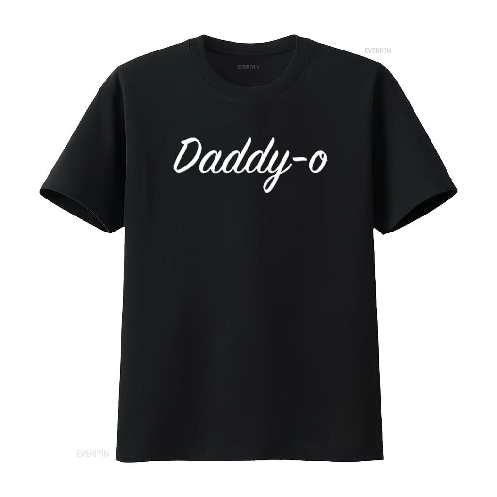 Mens Daddy o T shirt for the Dad Grandpa Papa Father s Day Black 3X Large vintage Washed fashion streetwear Casual