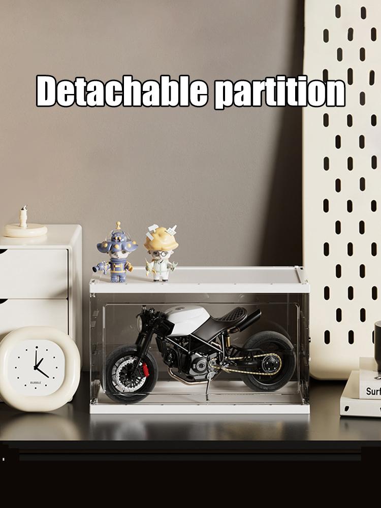 

Transparent Acrylic Blind Box Storage Display Rack for Handmade Dolls Bubble Mart Doll Display Box