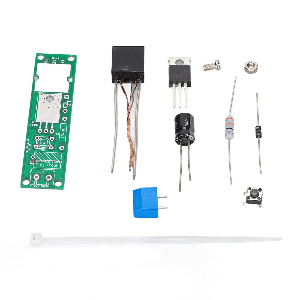 Lichtbogenzündgerät-Kit Mini-Größe Hochspannung Elektronisches Feuerzeugteile Zubehörset für DIY