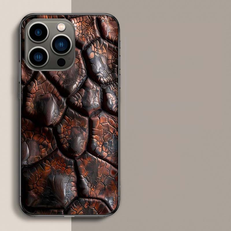 

Crocodile Skin Phone Case For Iphone 17 Air 15 Pro 14 Plus 16 Pro Max 17E 16E 12 13 Mini 11 Cover Cute Fundas iPhone 15 Plus