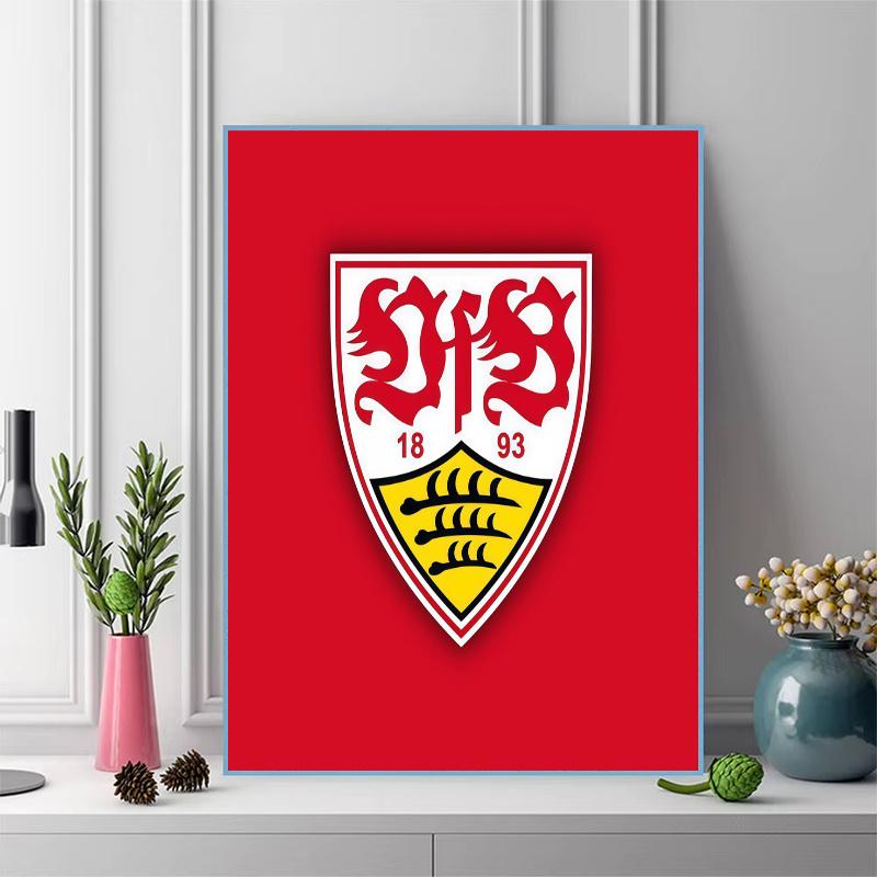 Vintage Shield Emblem 100% Round Full Drill 5D DIY Diamond Painting Embroidery Cross Stitch Rhinestone Decor