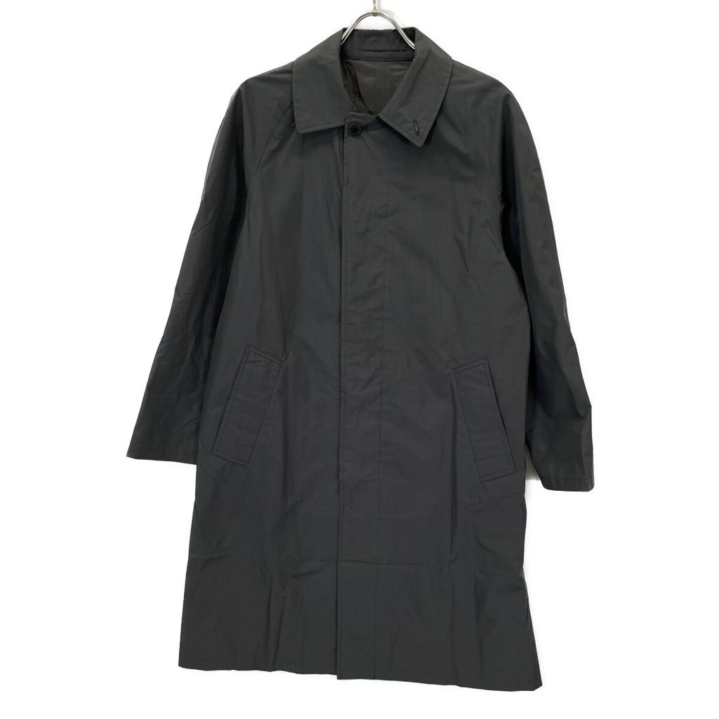 MARGARET HOWELL 579-7110004 Gray Nylon GORE-TEX Soutien Collar Coat coat S grayUsed