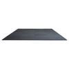 VEVOR 0.56 Inch Thick Gym Floor Mats, 25 Tiles Rubber Top with EVA Foam, 25" X 25" Gym Flooring Workout Mats with 100sq.ft Coverage