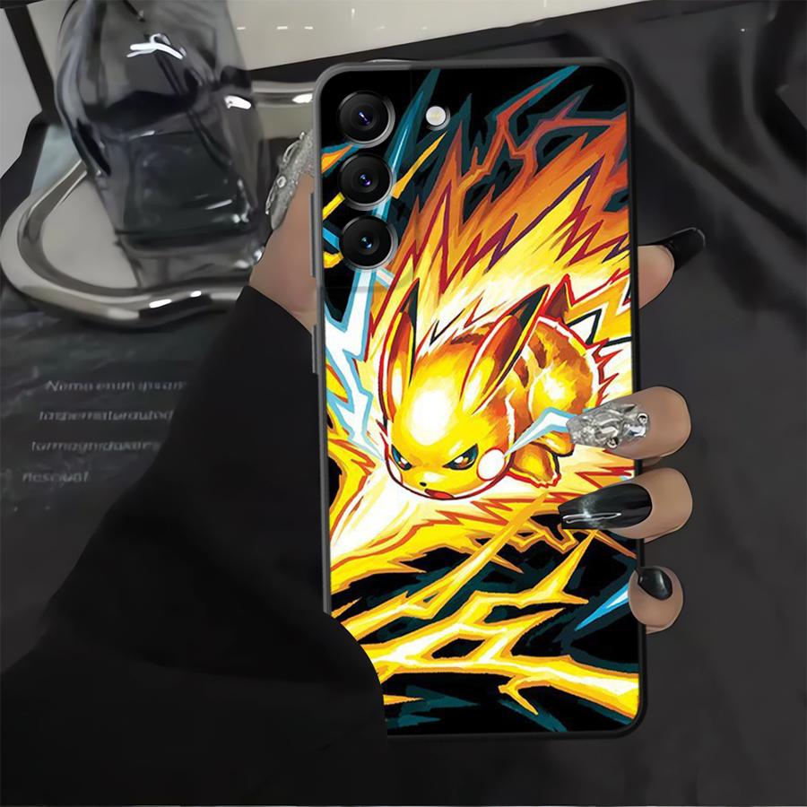 Mignon Pokemon Pikachu Housse Coque de Téléphone pour Samsung Galaxy A05 A15 A70 A04 A06 A13 A20 A50 A17 A16 A40 A12