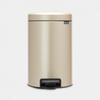 Brabantia Pedal Bin Newicon 12 L - Metallic Gold