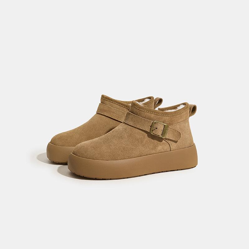 

Women s Snow Boots Flat Comfortable Winter Women Boots Large Sizes Fashionable Short Boot 34EU/CN35