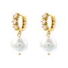ZHUKOU 7 kinds of different earring clasp pearl earrings for women :VE1405-VE1411