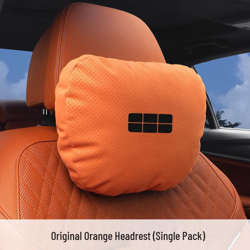 Geely Galaxy L7 Headrest & Lumbar Support Pillow Set for Interior Decoration