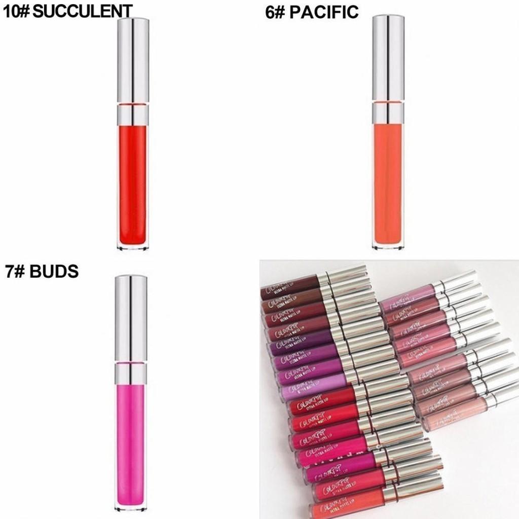 Premium Colourpop Ultra Matte Lippenstift-Flüssigstift in 37 atemberaubenden Farbtönen für mutige Looks