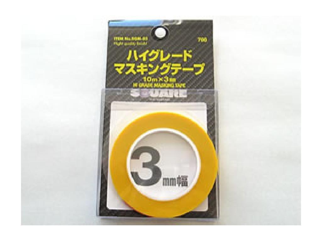 Square Masking Tape 3mm X 10m High-Grade SGM-03