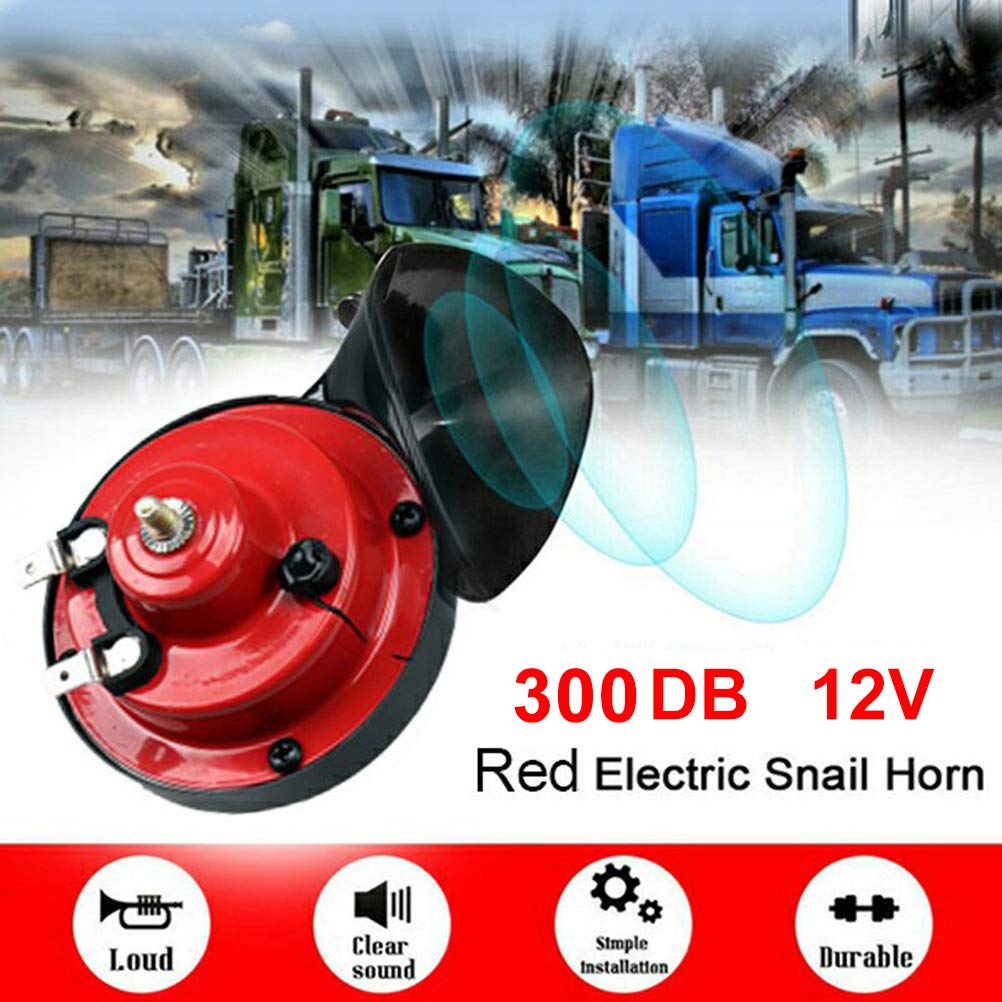 Excras 300dB Car Bike Horn Snail Horn Air Horn Car Auto Loud Horn