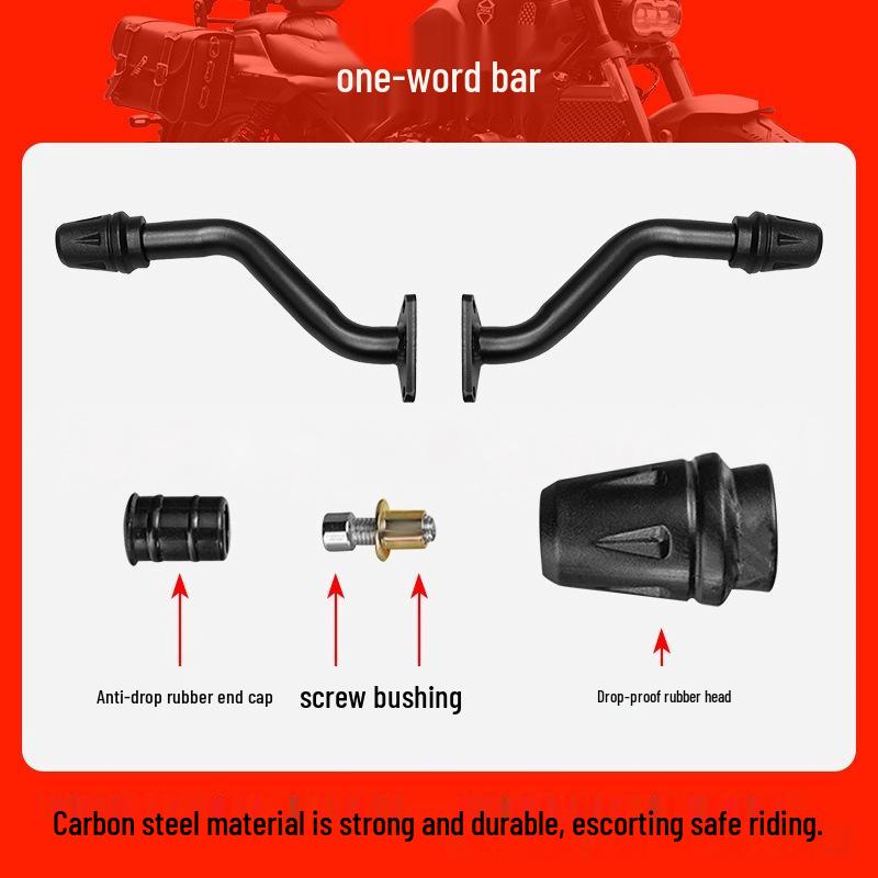 Zongshen Dun Dun Mini Motorcycle Front Bumper Guard: Anti-Fall and Anti-Collision Accessory