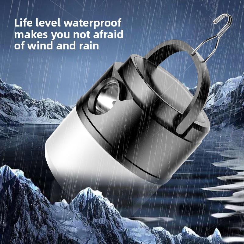 Hanging Outdoor Camping Light LED Solar Charging Portable Tent Night Market Stall Emergency Camping Charging Light