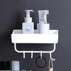Mutagong Bathroom Toilet Single Hook Hanging Shelf DD-11531