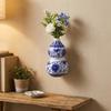 Decorative Flower Container Handmade Hydroponic Vase Unique Wall Hanging Vase  Office