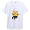 Teddy Bear Playing Badminton Tshirt Exercise Clothing Cotton Tops Graphics Kawaii Men Women Short Sleeve Printed T-Shirt